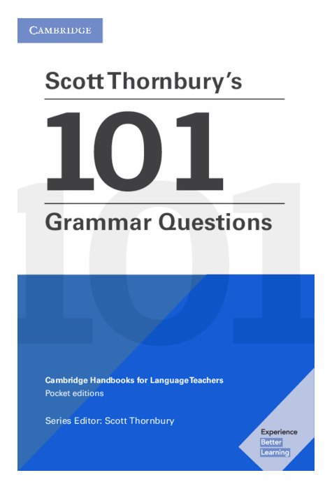 Scott Thornbury's 101 Grammar Questions, Cambridge Handbooks for Language Teachers