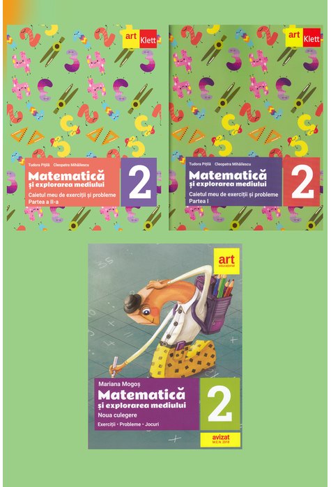 Pachet matematica pentru clasa a II-a Mogos Pachet matematica pentru clasa a II-a Mogos