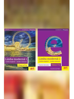 Pachet limba engleză pentru clasa a V-a intensiv Pachet limba engleză pentru clasa a V-a intensiv