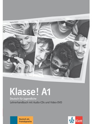 Klasse! A1, Lehrerhandbuch mit 4 Audio-CDs und 1 Video-DVD