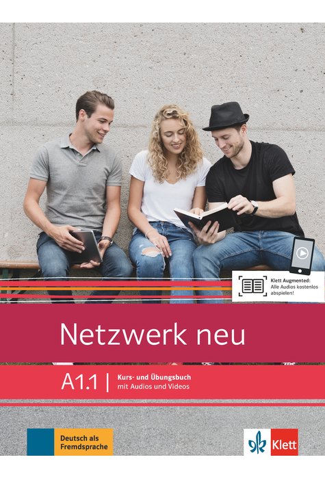 Netzwerk neu A1.1, Kurs- und Übungsbuch mit Audios und Videos