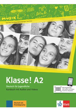 Klasse! A2, Kursbuch mit Audios und Videos online