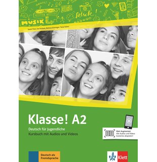 Klasse! A2, Kursbuch mit Audios und Videos online