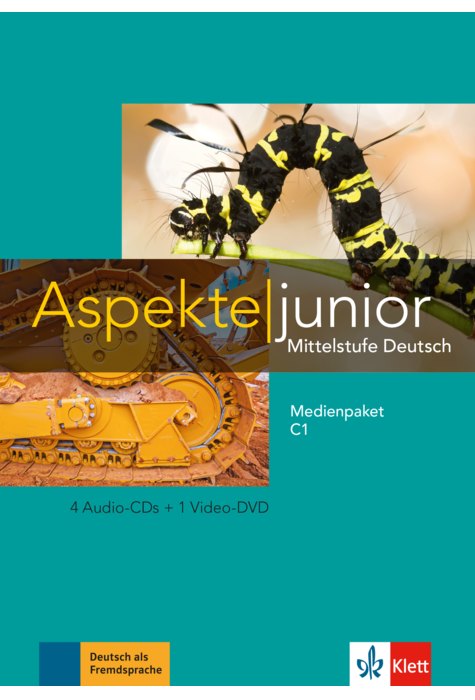 Aspekte junior C1, Medienpaket (4 Audio-CDs + Video-DVD)