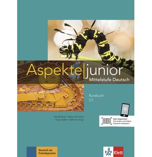 Aspekte junior C1, Kursbuch mit Audios und Videos