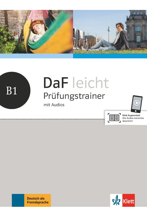 DaF leicht B1, Prüfungstrainer mit Audios