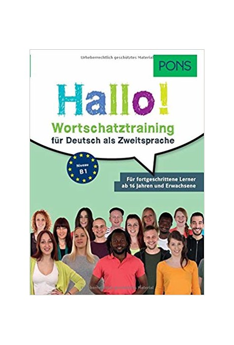Pons Hallo!, Wortschatztraining Fur Deutsch Als Zweitsprach