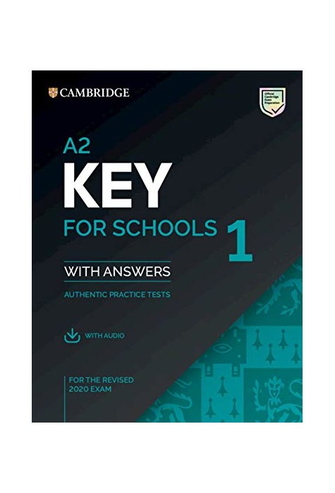 A2 Key for Schools 1, Student's Book with Answers with Audio