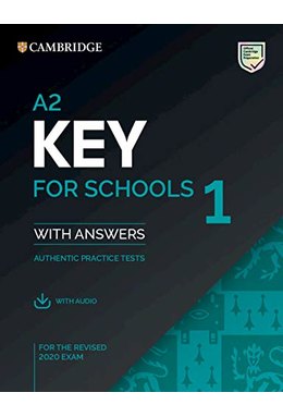 A2 Key for Schools 1, Student's Book with Answers with Audio