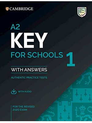 A2 Key for Schools 1, Student's Book with Answers with Audio