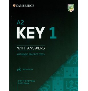 A2 Key 1, Student's Book with Answers with Audio