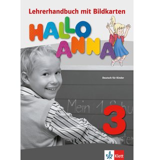 Hallo Anna 3, Lehrerhandbuch mit Bildkarten und Kopiervorlagen + CD-ROM