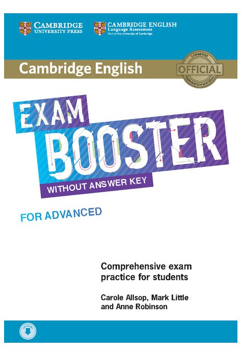 Exam Booster for Advanced without Answer Key with Audio Exam Booster for Advanced without Answer Key with Audio