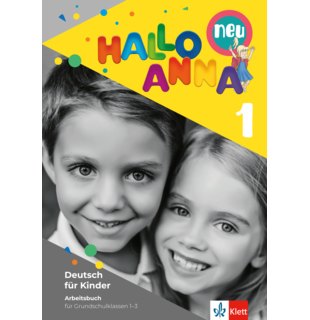 Hallo Anna 1 NEU, Arbeitsbuch mit Bastelvorlagen