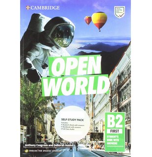 Open World First, Self Study Pack (SB w Answers w Online Practice and WB w Answers w Audio Download and Class Audio)