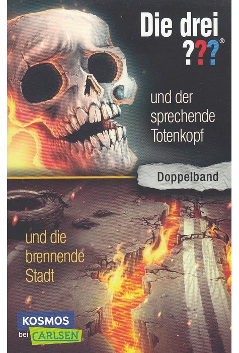 Die drei ???: und der sprechende Totenkopf / und die brennende Stadt (Doppelband)