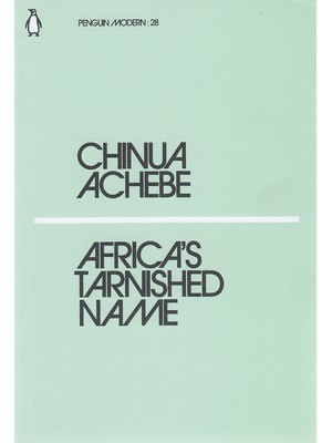 Africa's Tarnished Name