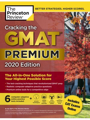 Cracking The Gmat Premium Edition