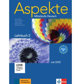 Aspekte 2 B2, Lehrbuch mit DVD