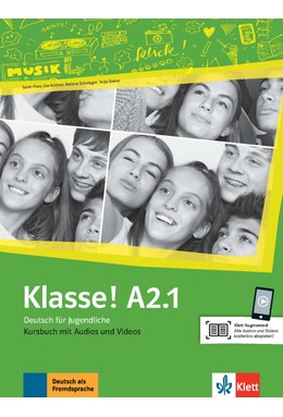 Klasse! A2.1, Kursbuch mit Audios und Videos