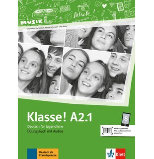 Klasse! A2.1, Übungsbuch mit Audios