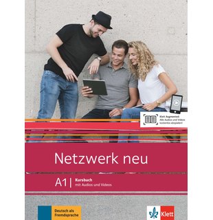 Netzwerk neu A1, Kursbuch mit Audios und Videos