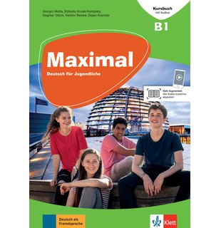 Maximal B1, Kursbuch mit Audios und Videos