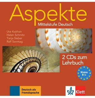Aspekte 1  (B1+), 2 Audio-CDs zum Lehrbuch
