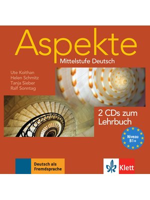 Aspekte 1  (B1+), 2 Audio-CDs zum Lehrbuch