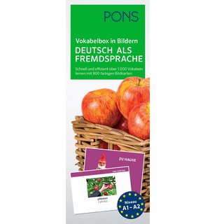 PONS Vokabelbox in Bildern Deutsch als Fremdsprache