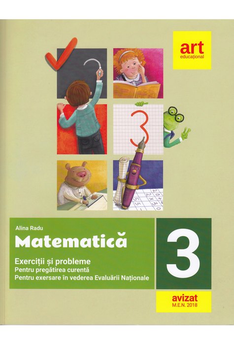 Exerciții și probleme de MATEMATICĂ. Clasa a III-a (plus portofoliu de evaluare)