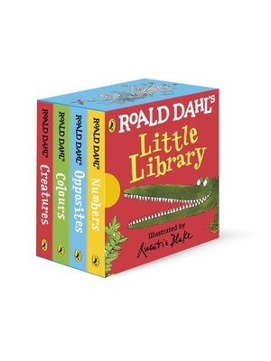 Roald Dahls Little Library 4 Books Set