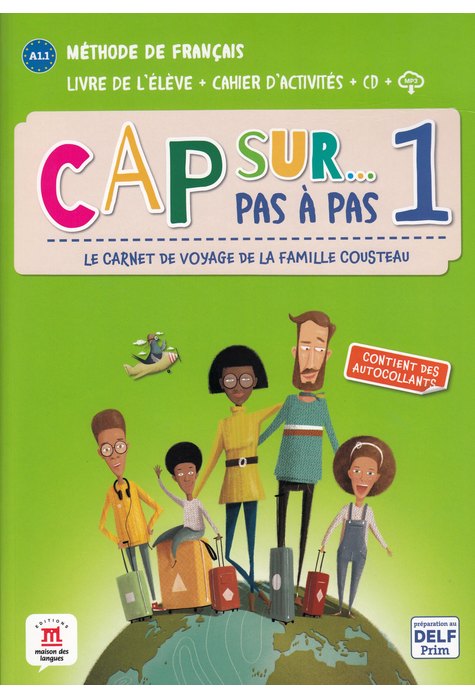 Cap sur… pas à pas 1, Livre de l’élève + Cahier d’activités + CD + MP3