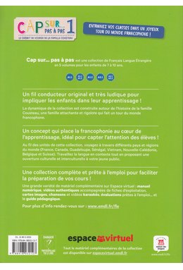 Cap sur… pas à pas 1, Livre de l’élève + Cahier d’activités + CD + MP3