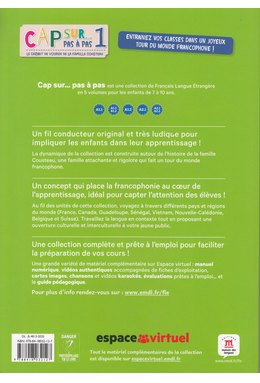 Cap sur… pas à pas 1, Livre de l’élève + Cahier d’activités + CD + MP3