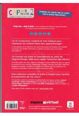 Cap sur… pas à pas 2, Livre de l’élève + Cahier d’activités + CD + MP3