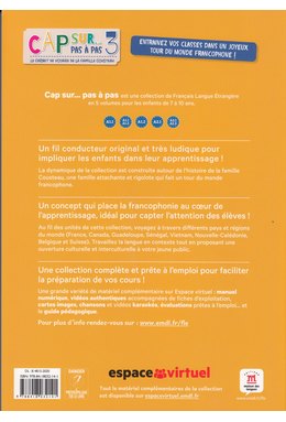 Cap sur… pas à pas 3, Livre de l’élève + Cahier d’activités + CD + MP3