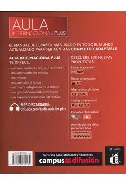 Aula internacional Plus 1, Libro del alumno + MP3 descargable