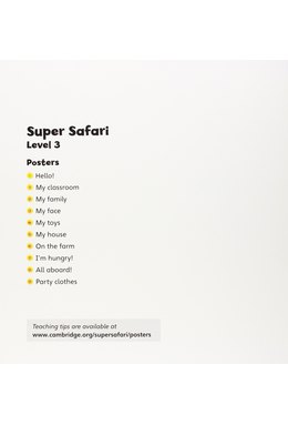 Super Safari Level 3, Posters (10)