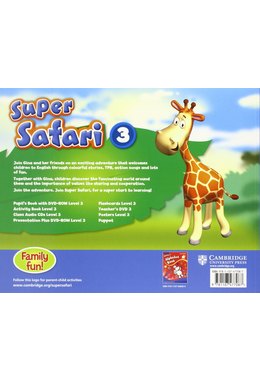 Super Safari Level 3, Activity book