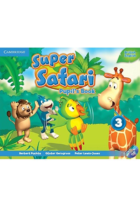 Super Safari Level 3, Pupil's Book with DVD-ROM