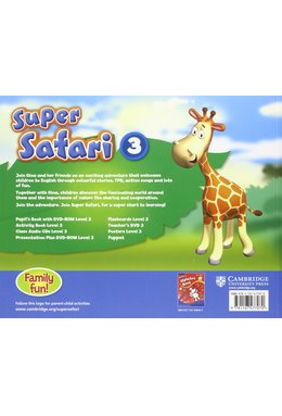 Super Safari Level 3, Pupil's Book with DVD-ROM