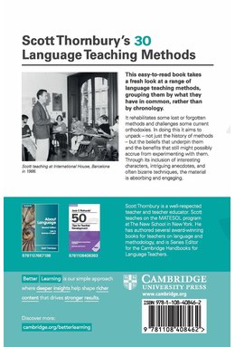 Scott Thornbury's 30 Language Teaching Methods