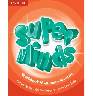 Super Minds Level 4, Workbook with Online Resources