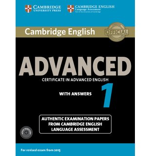 Cambridge English Advanced 1 for Revised Exam from 2015 Student's Book Pack (Student's Book with Answers and Audio CDs (2))