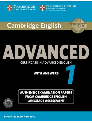 Cambridge English Advanced 1 for Revised Exam from 2015 Student's Book Pack (Student's Book with Answers and Audio CDs (2))