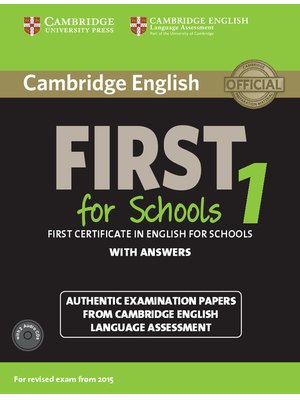 First 1 for Schools, Student's Book with Answers and Audio CDs (2) First 1 for Schools, Student's Book with Answers and Audio CDs (2)