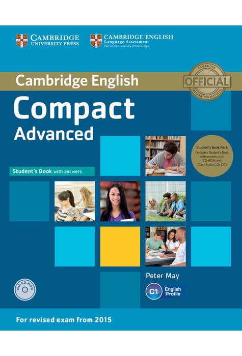 Compact Advanced, Student's Book Pack (Student's Book with Answers with CD-ROM and Class Audio CDs(2))