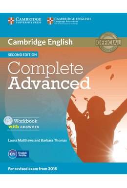 Complete Advanced, Workbook with Answers with Audio CD