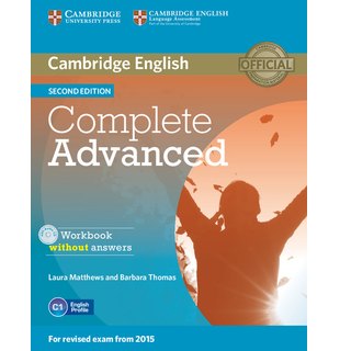 Complete Advanced, Workbook without Answers with Audio CD